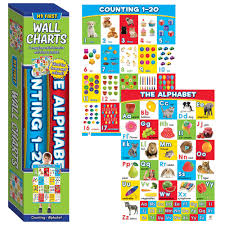 My First Wall Charts Counting And Alphabet Pack Image At