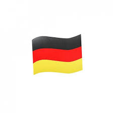 The flag was first sighted in 1848 in the german confederation; Automagnet Deutschland Flagge Klein