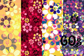 See more ideas about surface pattern design, prints, pattern illustration. 60s Flower Child 1165697 Patterns Design Bundles