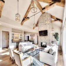 As you start browsing furniture, decorating and wall ideas for your room, think about. Good Morning Starting The Day With With This Family Room By Starr Homes Farm House Living Room Farmhouse Decor Living Room Rustic Farmhouse Living Room