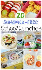 20 Non Sandwich School Lunch Ideas Lunch Recipes Healthy Healthy School Lunches Kids Lunch