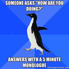 Annoying English Sayings How Are You Doing