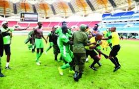 Gor mahia football club (/ˌɡɔːr ˈmaɪjə/ (listen)), commonly also known as k'ogalo (dholuo for 'house of ogalo'), is a football club based in nairobi, kenya. Napsa Stars Make History Gor Mahia Players Break Chairs Zedsoccer