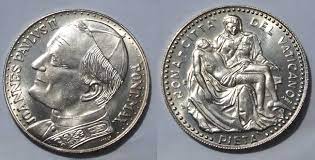 Sie bekommen münzen aus polen in riesiger auswahl. Vatikan Papst Johannes Paul Ii Versilberte Gedenkmedaille Pieta 21931 Marktplatz Philatelie