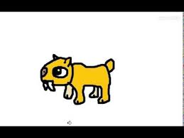 Ilustraciones, imágenes clip art, dibujos animados e iconos de stock de vector cráneo de animal paquete: Como Dibujar Un Tigre Dientes De Sable Youtube
