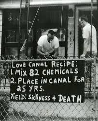 Love Canal Disaster Late 1970s Love Canal Canal Sick
