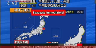 Un léger tsunami a été induit par cette secousse. Japon Un Fort Seisme Au Large De Fukushima Declenche Un Tsunami