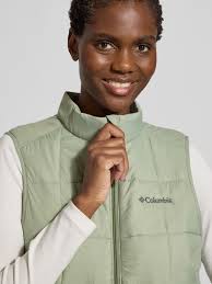 COLUMBIA Steppweste mit Stehkragen Modell 'Sienna Hill' (schilf) online  kaufen