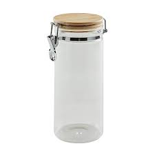 How to make mason jar containers. Dunelm Better 1250ml Glass Jar With Wooden Lid Dunelm
