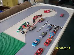 There's a problem loading this menu right now. Child S Nascar Track Lego Play Table Make It Fix It Plan It Lego Play Table Play Table Kids Race Track