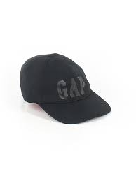 details about gap women black baseball cap one size