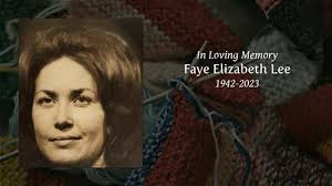 Faye Elizabeth Lee Obituary