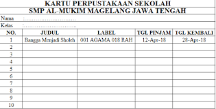 Di bawah ini adalah beberapa contoh kartu pelajar. 7 Langkah Mudah Membuat Kartu Perpustakaan Sekolah Perpustakaan Sekolah