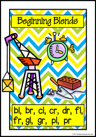Beginning Blends Picture Charts Set 1