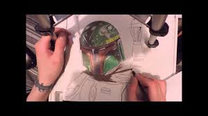 Boba Fett Star Wars Colour Pencil Drawing Youtube In comparison to wasted fett's boba fett costume. boba fett star wars colour pencil drawing