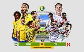 The 2019 copa américa final was a final match of the 46th edition of copa américa tournament that took place on 7 july 2019 at the estádio do maracanã in rio de janeiro. Herunterladen Hintergrundbild Brasilien Vs Peru Der 2019 Copa America Die Ende Der Promo Dem Fussballspiel Brasilien 2019 In Das Spiel Um Den 1 Platz Maracana Stadion Chile Fur Desktop Kostenlos Hintergrundbilder Fur Ihren