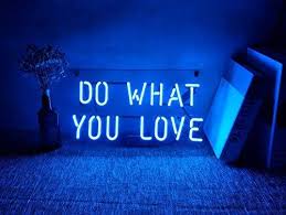 Neon Light Sign Wall Decor Custom Glass Handmade Lamp Light Night Decorations For Home Room Girls Bedroom Garage L Neon Light Signs Blue Neon Lights Neon Words