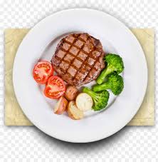 When people think western, many think steaks, fries, and lamb chops done the american way. Western Food Png Food Plate Top View Png Image With Transparent Background Toppng