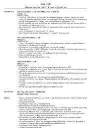 Need a template or example schedule to train your scheduling coordinator? Clinic Coordinator Resume Samples Velvet Jobs