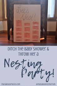 Skip The Baby Shower And Throw Her A Nesting Party Baby Shower Pregnant Friends Mom Party