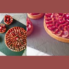 Tarte A La Creme De Citron Cerises Pate Sucree Pierreherme Creme D Amande Citron Vert Confit De Cerises Cerises Fraiches In 2020 Food Breakfast Waffles