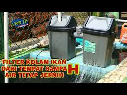 5 peralatan penting agar kolam ikan koi tetap sehat. Cara Membuat Filter Kolam Ikan Dari Tempat Sampah Bekas Air Tetap Jernih By Amd Tv Tutorial