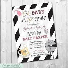 Couples Baby Shower Invitation Printable Digital File Pool Etsy Couples Baby Shower Invitations Printable Baby Shower Invitations Baby Shower Invitations