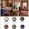 What are the main options for colors in the dining room? 3