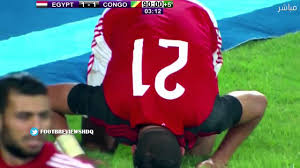 اهداف مباراة مصر و الكونغو 2 1 اهداف محمد صلاح و بكاء عصام عبده بعد هدف الفوز و التاهل للمونديال Youtube
