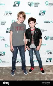 Mason Cook, right, and his brother Lane Cook are seen at the G3 Miracle  Lounge presented