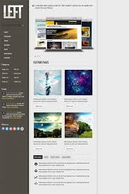 Left Free Html Template Web Design Web Design Tips Free Website Templates