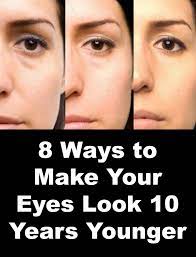 8 Ways To Make Your Eyes Look 10 Years Younger Anti Aging Skin Products Aging Skin Care Aging Skin
