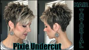 Undercut pixie is a stylish combo meant for modern ladies while the name of undercut pixie haircut implies a brave combination of two famous cuts, its. Undercut Pixie Timed Hair Tutorial Youtube