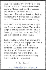 The Importance Of Varying Sentence Length Writers Write Writing Teaching Writing Words
