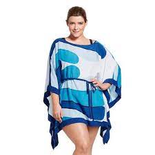 Marimekko For Target Women S Plus Size Cover Up Albatrossi Print Primary Plus Size Swimsuits Swimwear Cover Ups Swimsuit Cover