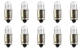Box Of 10 3899 Lamp Auto Bulb Automotive Lightbulb 24v 3w Ba7s