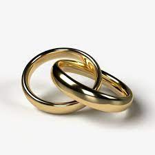 A Pair Of Beautiful Golden Wedding Rings On A Transparent Background Wedding Clipart Holiday Romantic Png Transparent Clipart Image And Psd File For Free Dow Wedding Ring Clipart Wedding Ring Icon