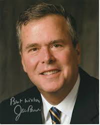 Buy Jeb Bush Signed Photo W/ Hologram Coa Online in India