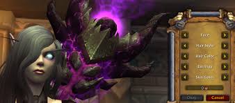 We will have to talk to umbric · 2 phase: Void Elves Can Change Their Skin Color In The Barbershop R Wow