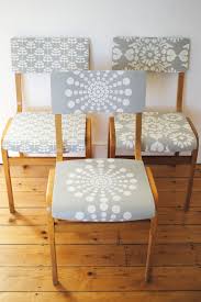 Church Chairs Reinvented Using The Lodi Kota And Santushti Stencils From Nicolette Tabram Nicolettetab Funky Painted Furniture Furniture Decor Redo Furniture