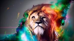 Magie Graphique Voyage Onirique Peinture De Lion L Art De Lion Fond Ecran Animaux
