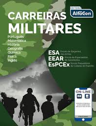 O concurso oferta vagas para matrícula nos cursos de formação e graduação de. Carreiras Militares Esa Eear Espcex Equipe Alfacon 9788583394556 Amazon Com Books