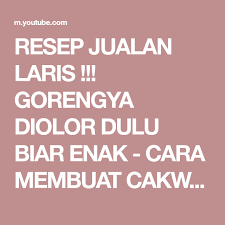 Cara membuat cakwe asin goreng renyah dan sederhana. Resep Jualan Laris Gorengya Diolor Dulu Biar Enak Cara Membuat Cakwe Anti Gagal Youtube Make It Yourself Howto Calm