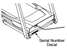 Check your shipping confirmation to find it may be a good idea to jot down your tracking number on a separate piece of paper in case you lose the original email confirmation. Where Is The Serial Number On My Nordictrack Treadmill