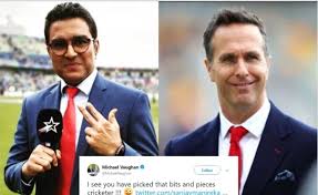Michael vaughan posted a funny tweet yet again as india gave debuts to two mumbai indians players in the second t20i. Indian Fans Rally Behind Michael Vaughan After Former England Captain Is Blocked By Sanjay Manjrekar On Twitter