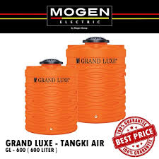 Tangki tanki tandon toren air. Tangki Air Grand Luxe Gl 600 Toren Air Tandon 600 Liter Orange Shopee Indonesia