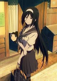 creepy chitanda セーラー服 イラスト アニメ イラスト