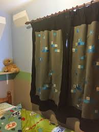 Strawberry Meets World Minecraft Diamond Ore Curtains Minecraft Bedroom Bedroom Ideas Pinterest Minecraft Room