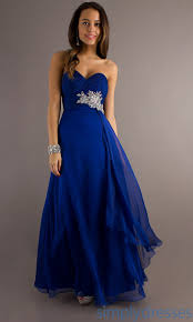 Dresses Formal Prom Dresses Evening Wear Temptation Floor Length Strapless Royal Blue Bridesmaid Dresses Blue Bridesmaid Dresses Silver Wedding Dress