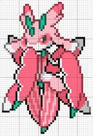 Lurantis Pixel Art Pokemon Pokemon Cross Stitch Patterns Pixel Art
